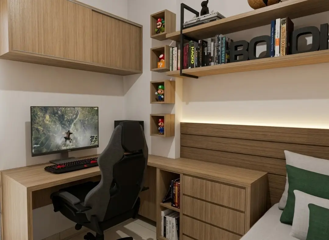 Quarto planejado Gasparico - projeto 5